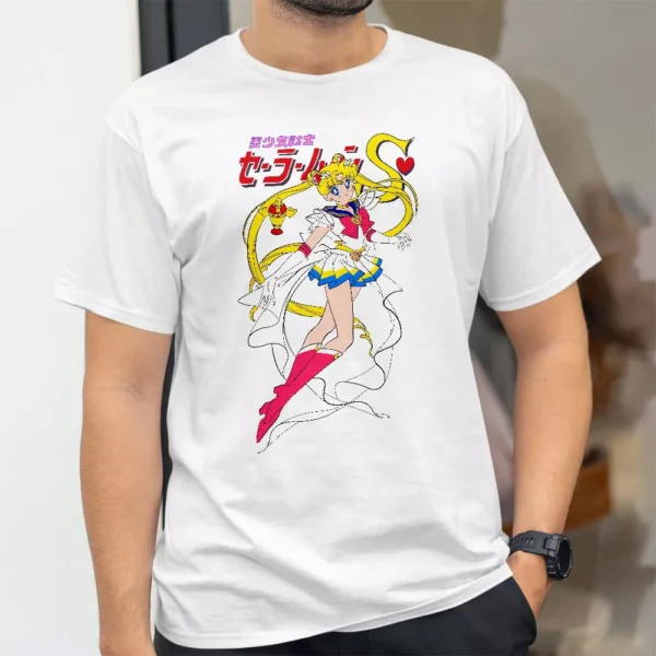 تیشرت طرح انیمه Sailor Moon شخصیت سیلور مون Sailor Moon کد 100