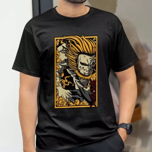 تیشرت طرح انیمه Dragon Ball شخصیت گوکو سوپر سایان 3 کد 144