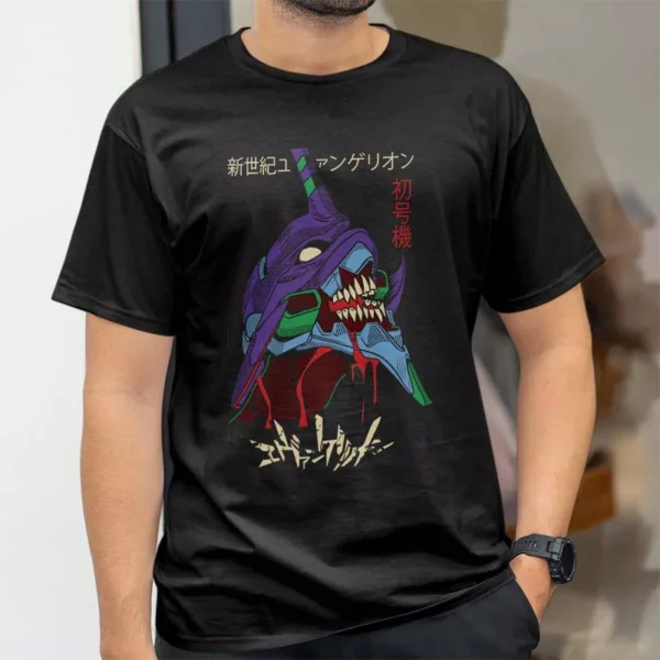تیشرت طرح انیمه Evangelion شخصیت ایوا Eva Unit-01 کد 149