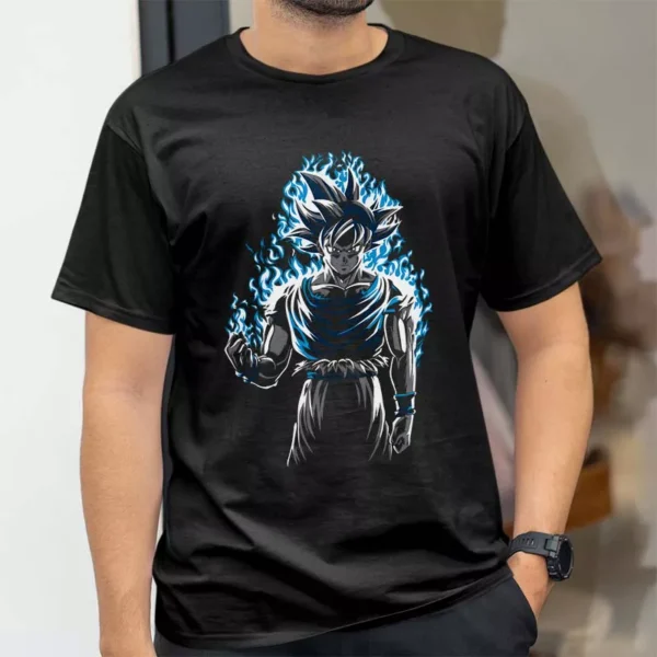 تیشرت طرح انیمه Dragon Ball شخصیت وجیتا Blue Evolution کد 161