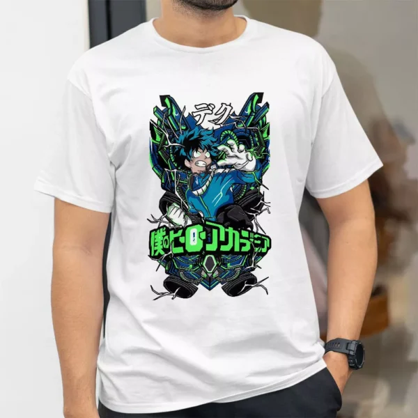 تیشرت طرح میدوریا ایزوکو از انیمه My Hero Academia کد 180