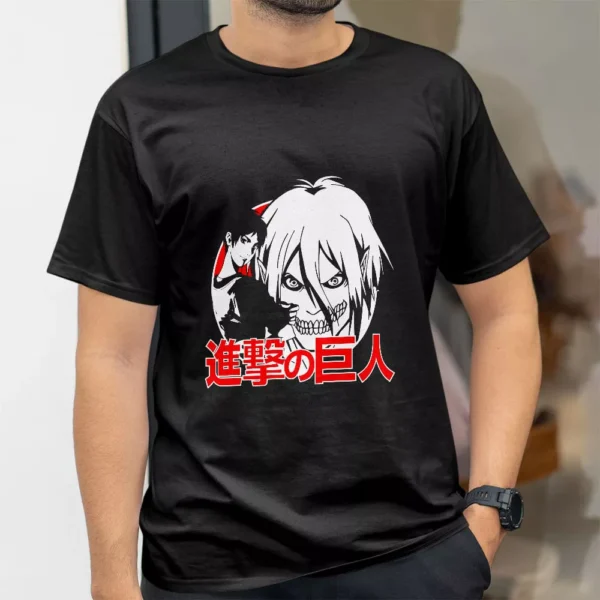 تیشرت طرح آرمین آرلرت از انیمه اتک آن تایتان Attack on Titan کد 192