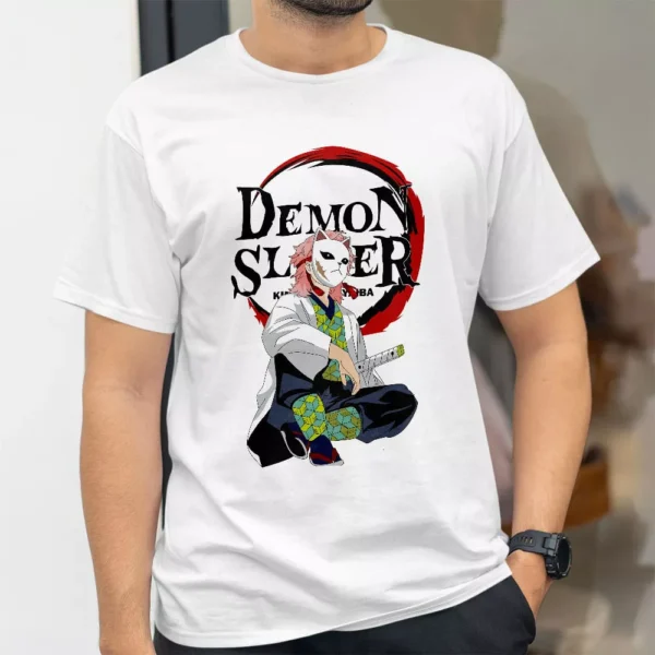 تیشرت طرح گیو تومیئوکا از انیمه شیطان کش Demon Slayer کد 199