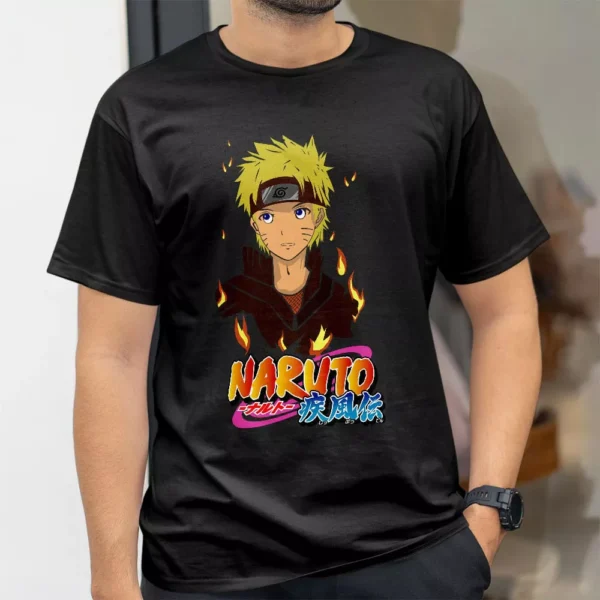 تیشرت طرح ناروتو اوزوماکی از انیمه ناروتو Naruto کد 208