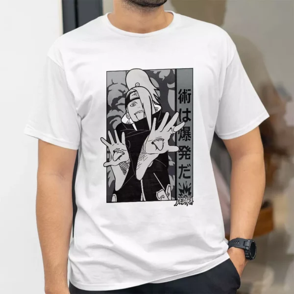 تیشرت طرح کاکاشی هاتاکه از انیمه ناروتو Naruto کد 211