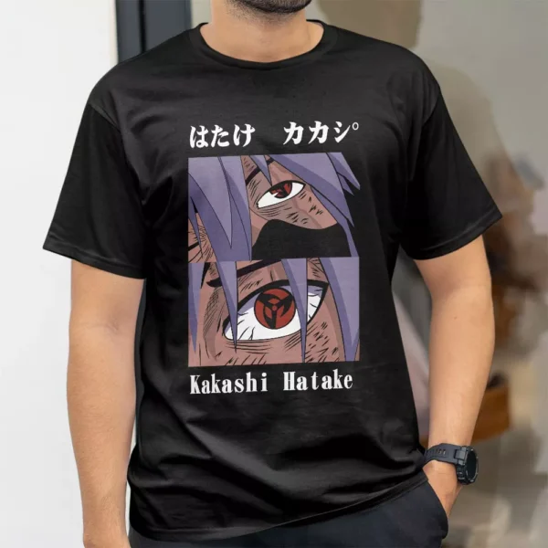 تیشرت طرح چشم کاکاشی از انیمه ناروتو Naruto کد 212