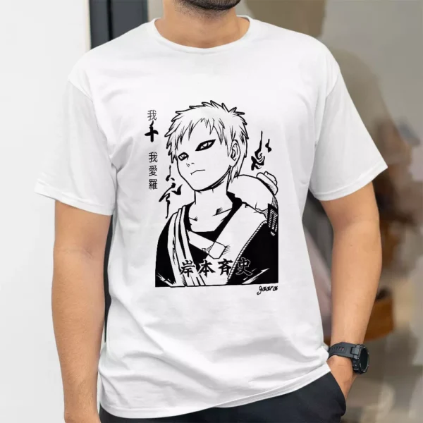 تیشرت طرح گارا از انیمه ناروتو Naruto کد 223