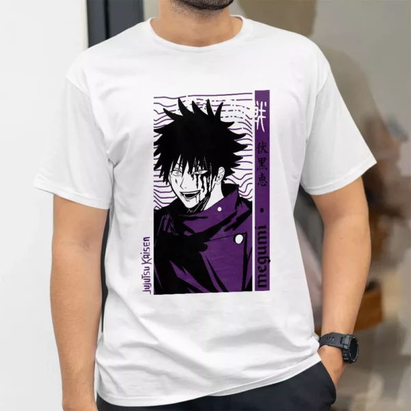 تیشرت طرح مگومی فوشیگورو از انیمه جوجوتسو کایسن Jujutsu Kaisen کد 225