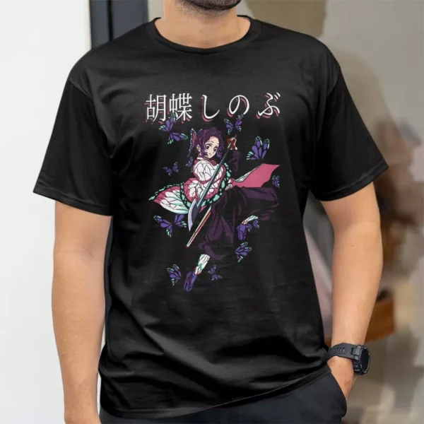 تیشرت طرح شینوبو کوچو از انیمه Demon Slayer کد 245