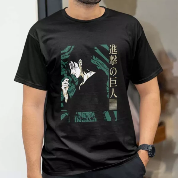 تیشرت طرح لوگو دیواره ماریا از انیمه Attack on Titan کد 264