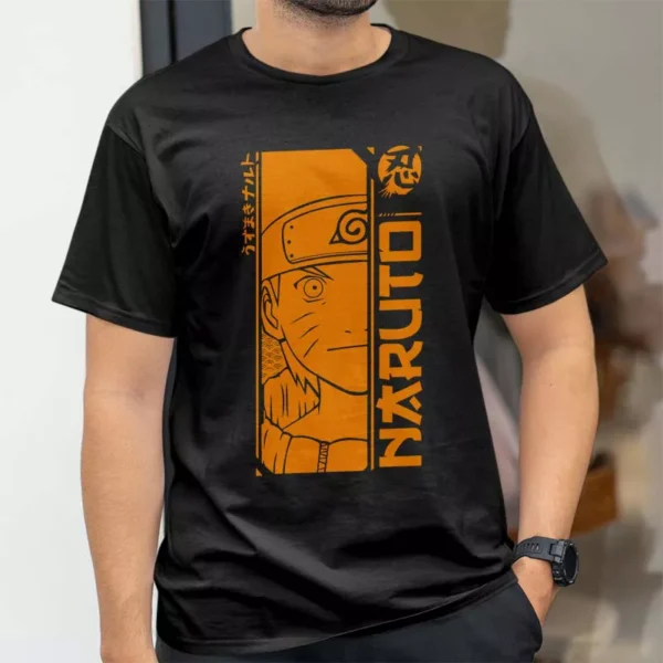 تیشرت طرح ناروتو اوزوماکی از انیمه Naruto کد 266