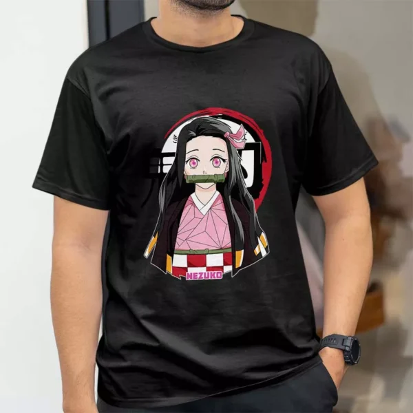 تیشرت طرح نزوکو کامادو از انیمه Demon Slayer کد 269