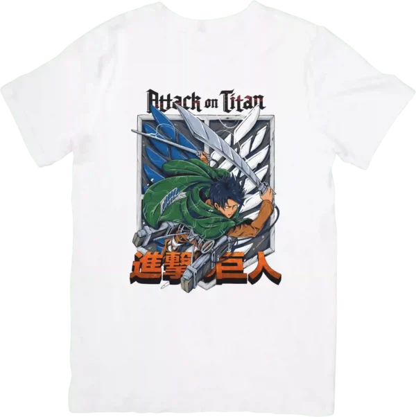 تیشرت طرح اتک آن تایتان ارن از انیمه Attack on Titan کد 296