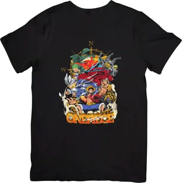 تیشرت طرح وان پیس شخصیت‌ها از انیمه One Piece کد 298