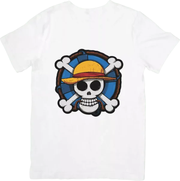 تیشرت طرح لوگو وان پیس از انیمه One Piece کد 308