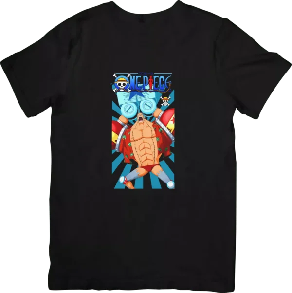تیشرت طرح فرانکی قوی‌هیکل از انیمه One Piece وان پیس کد 352