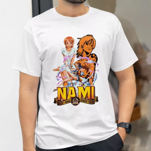 تیشرت طرح نامی ناوبر استراو هت از انیمه One Piece وان پیس کد 371