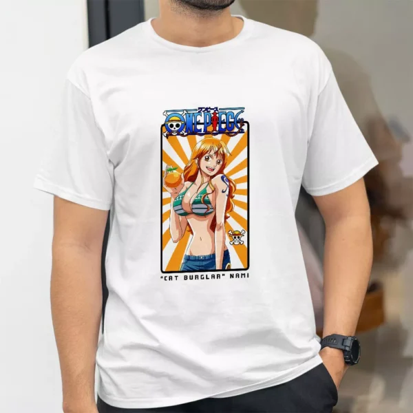 تیشرت طرح نامی شاد و پرانرژی از انیمه One Piece وان پیس کد 378