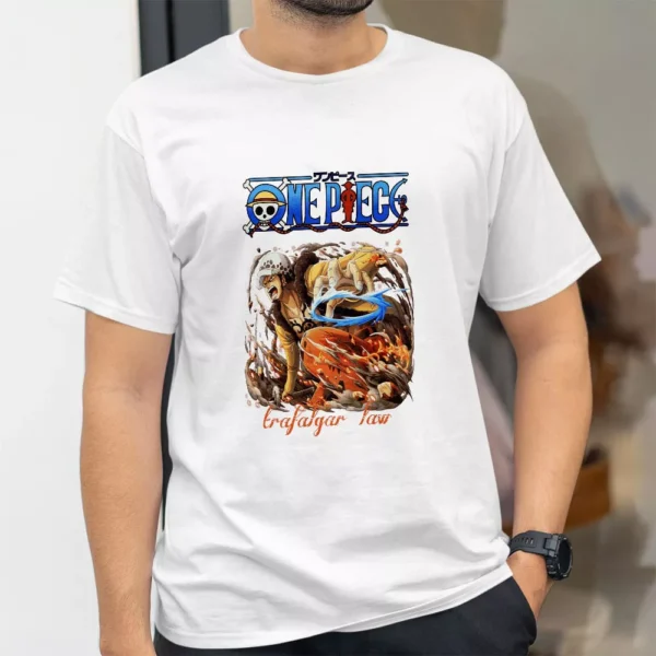 تیشرت طرح بیگ مام امپراتور خطرناک از انیمه One Piece وان پیس کد 382