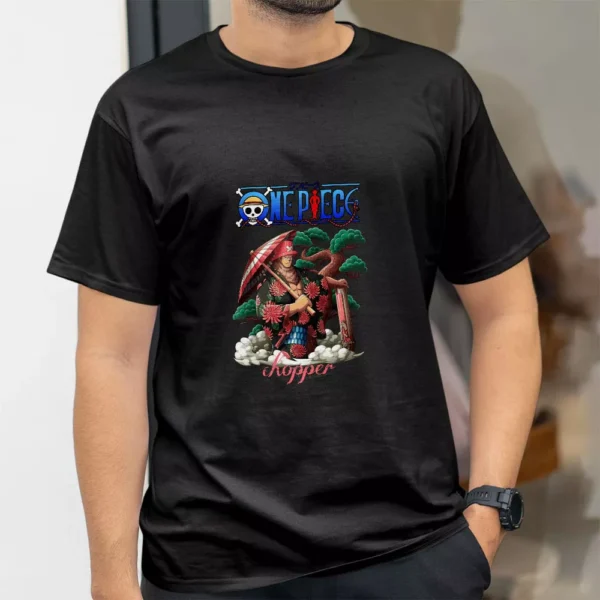 تیشرت طرح رابین دانشمند تاریخ از انیمه One Piece وان پیس کد 391