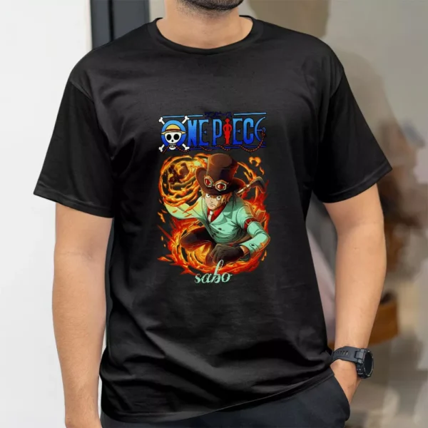 تیشرت طرح جینبی ماهیگیر قدرتمند از انیمه One Piece وان پیس کد 395