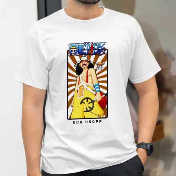 تیشرت طرح گاد اوساپ قهرمان شوخ‌طبع از انیمه One Piece وان پیس کد 403