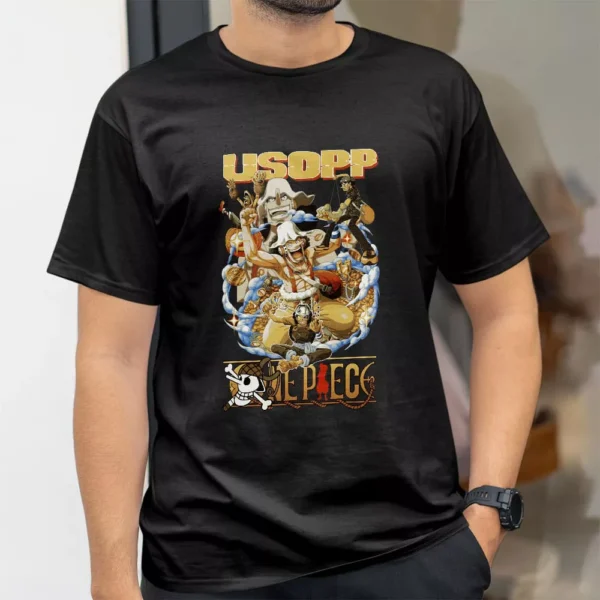 تیشرت طرح اوساپ شوخ‌طبع از انیمه One Piece وان پیس کد 411